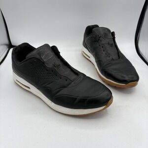 Nike Gold Shoes Mens Size 11 Air Max 1 G Black Gum No Laces